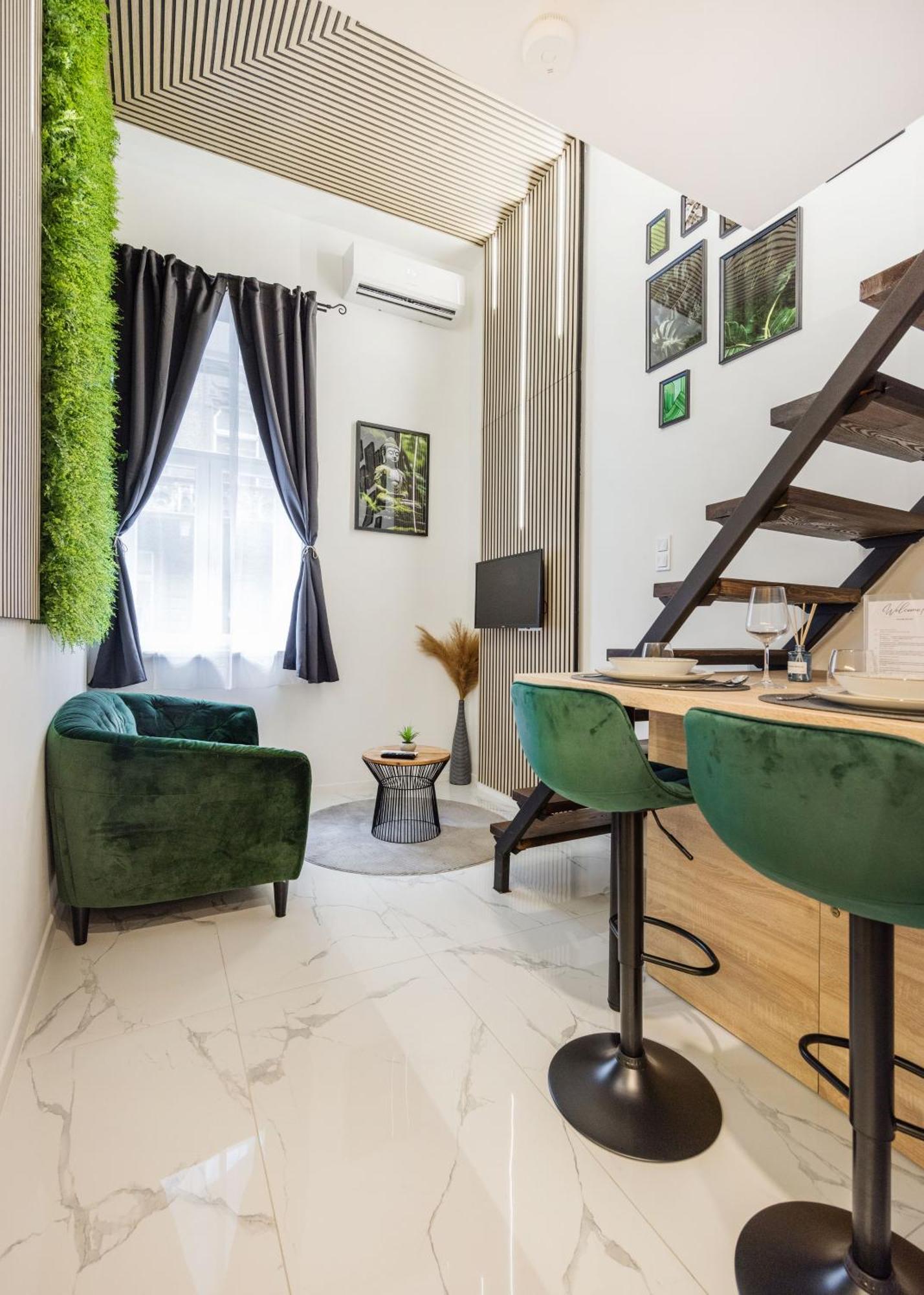 شقة Modern Downtown Oasis بودابست المظهر الخارجي الصورة
